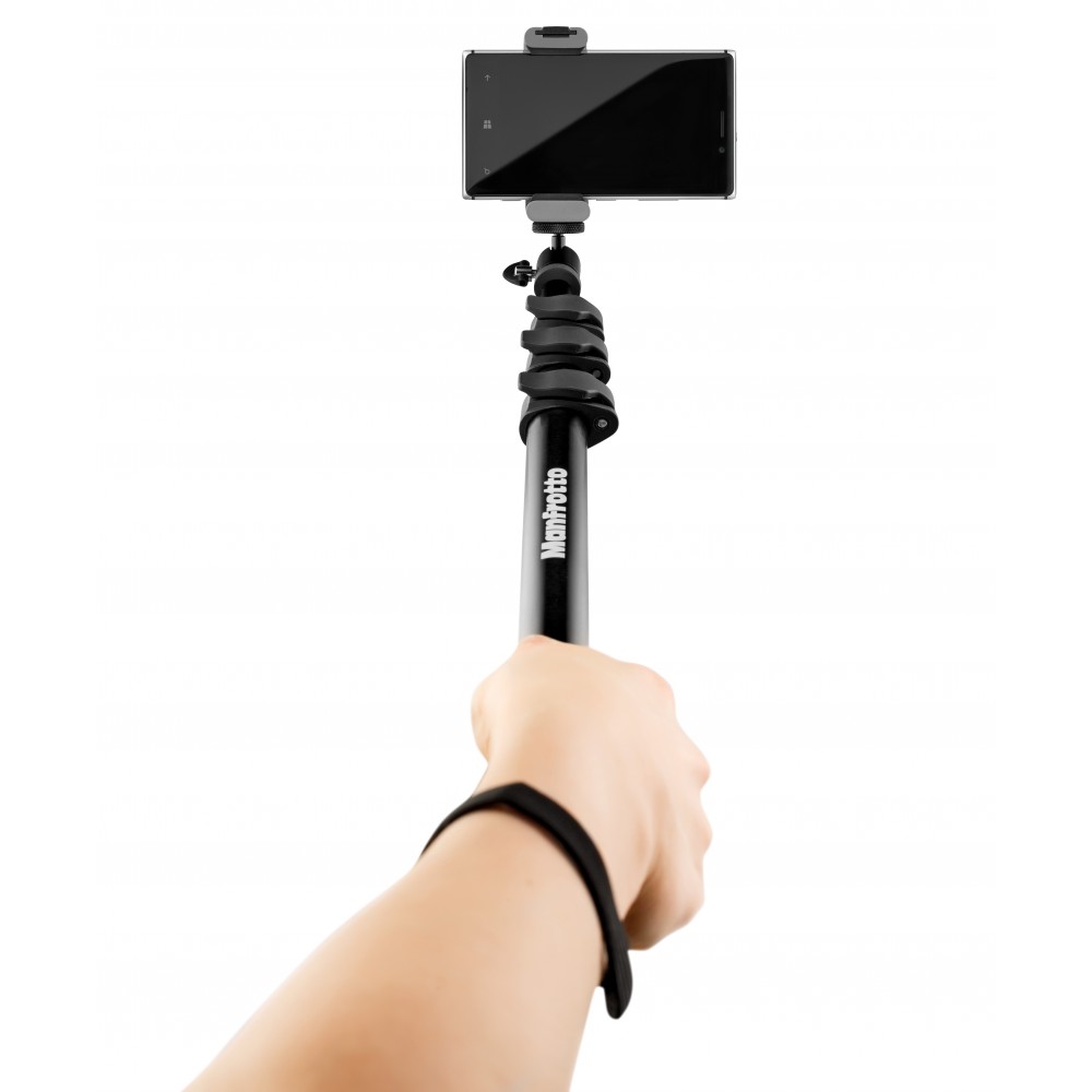 TwistGrip universal smartphone clamp (Outlet) Manfrotto - 
Return from customer, no foot cap
Enhances the photographic potential