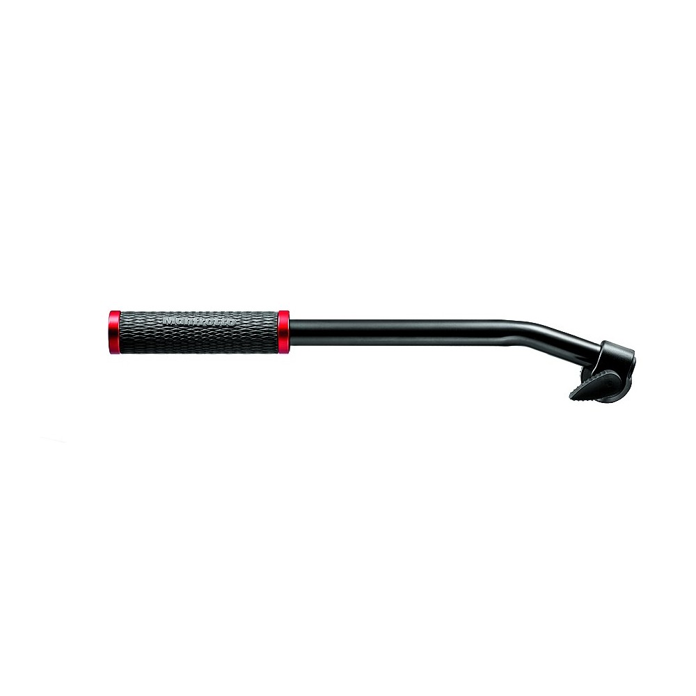 Handle for video heads Manfrotto - 
Comfortable handle grip
Made in aluminum
PVC free
 1