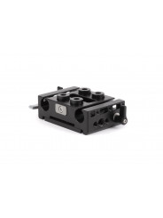 Camera Cage 15mm Baseplate Manfrotto - 
Height adjustable baseplate
Allows to set 15mm rods at the correct distance from the len