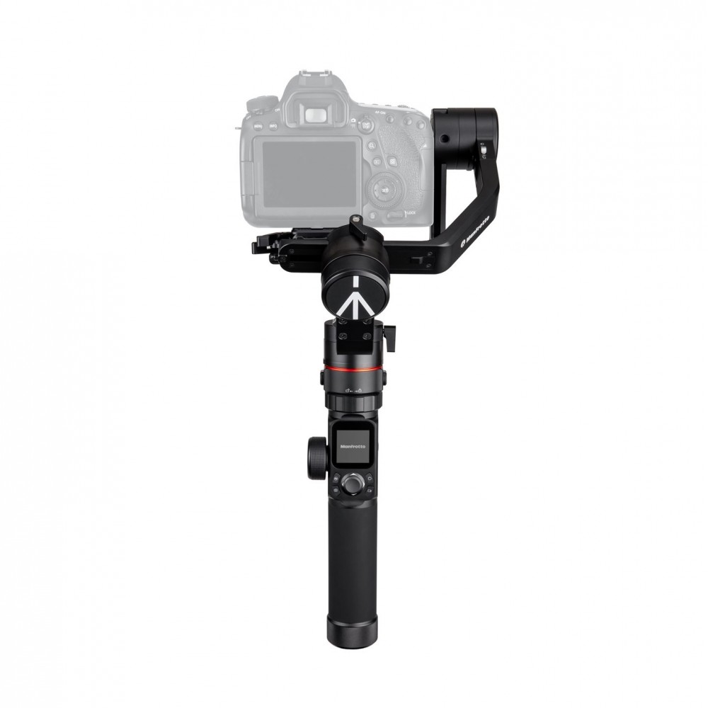 Professional 3-Axis Gimbal up to 4.6kg Manfrotto - 
Easy shooting control: on the LCD touch screen or from the App
Indipendent l