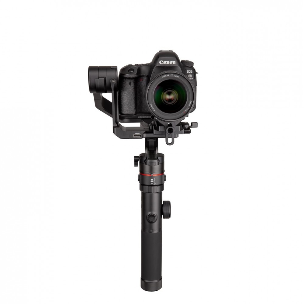 Professional 3-Axis Gimbal up to 4.6kg Manfrotto - 
Easy shooting control: on the LCD touch screen or from the App
Indipendent l