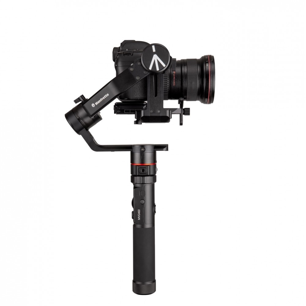 Professional 3-Axis Gimbal up to 4.6kg Manfrotto - 
Easy shooting control: on the LCD touch screen or from the App
Indipendent l