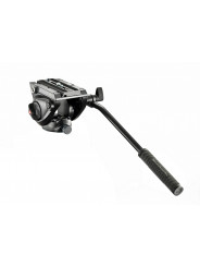 PRO FLUID head with a flat base Manfrotto - 
Fixed Fluid Drag System on PAN and TILT movements
2.4kg pre-set counterbalance syst