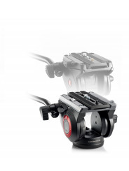 PRO FLUID head with a flat base Manfrotto - 
Fixed Fluid Drag System on PAN and TILT movements
2.4kg pre-set counterbalance syst