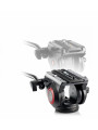 PRO FLUID Kopf mit flacher Basis Manfrotto - Fluid Drag System bei PAN- und TILT-Bewegungen behoben 2,4 kg voreingestelltes Gege