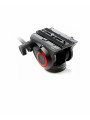 PRO FLUID Kopf mit flacher Basis Manfrotto - Fluid Drag System bei PAN- und TILT-Bewegungen behoben 2,4 kg voreingestelltes Gege