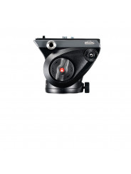 PRO FLUID Kopf mit flacher Basis Manfrotto - Fluid Drag System bei PAN- und TILT-Bewegungen behoben 2,4 kg voreingestelltes Gege