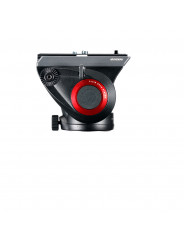 PRO FLUID Kopf mit flacher Basis Manfrotto - Fluid Drag System bei PAN- und TILT-Bewegungen behoben 2,4 kg voreingestelltes Gege