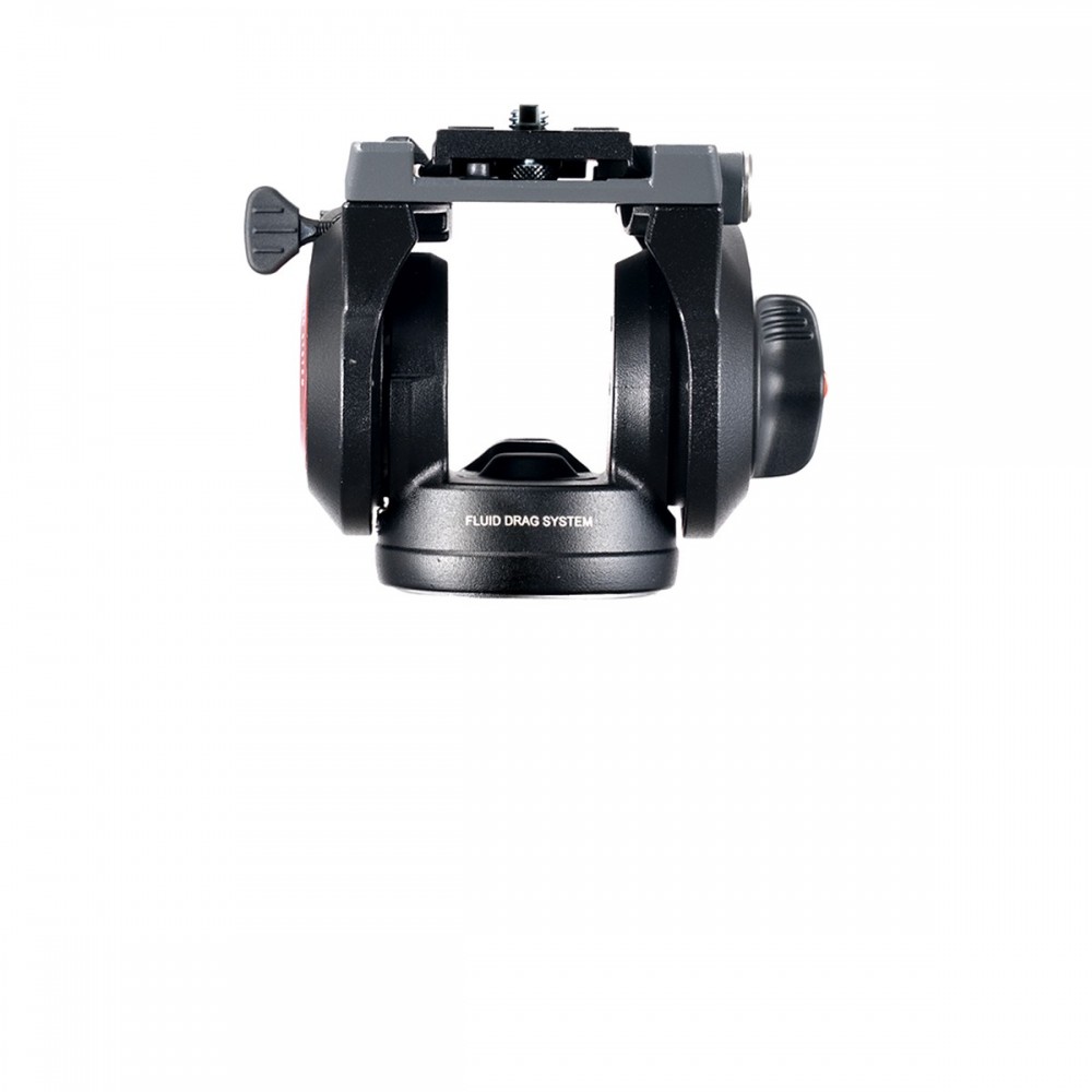 PRO FLUID Kopf mit flacher Basis Manfrotto - Fluid Drag System bei PAN- und TILT-Bewegungen behoben 2,4 kg voreingestelltes Gege