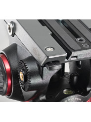 PRO VIDEO 502 video head with a flat base Manfrotto - 
Variable Fluid Drag System on PAN and TILT movements
Fixed Counterbalance