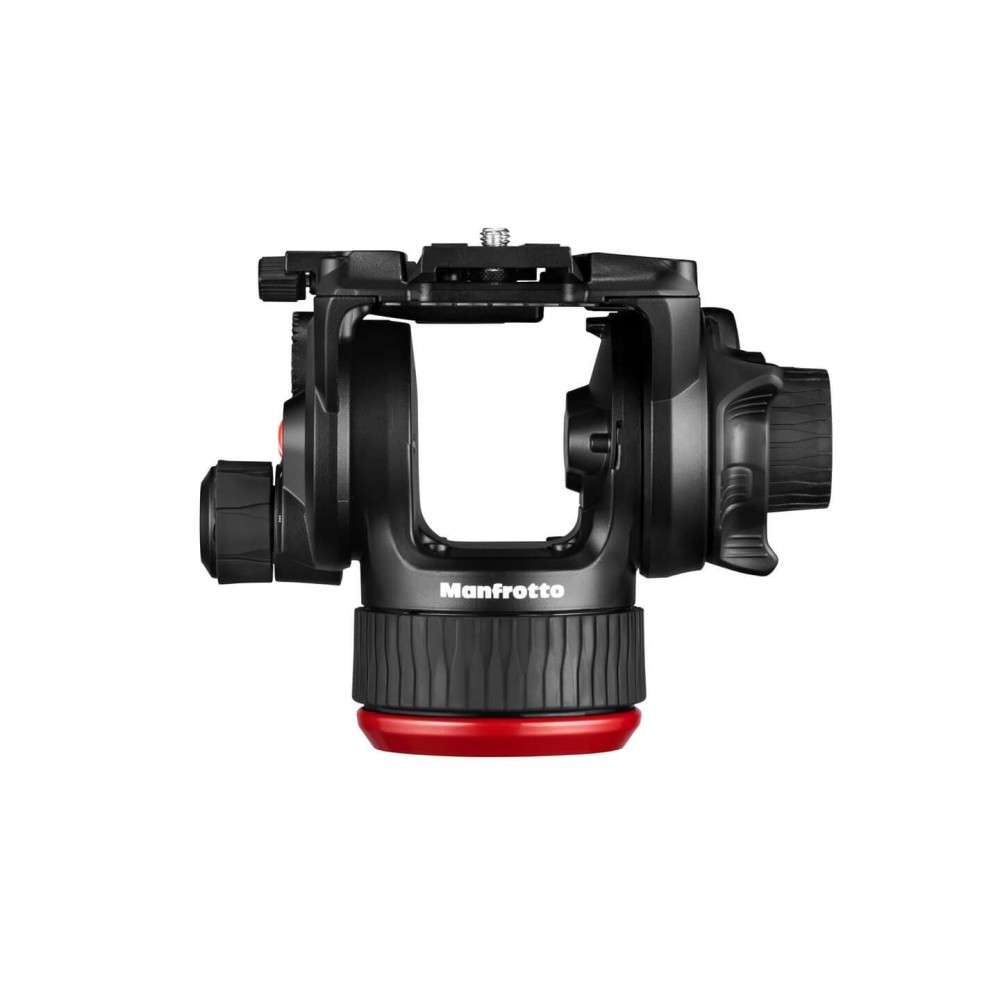 504X Video Head Manfrotto - 
Variable fluid Drag System on PAN &amp; TILT, performed by new fluid
4 steps counterbalance system 