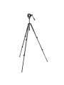 500 Fluid Video Head Flat Base with 190X Video Alu Tripod Manfrotto - 
500 video head flat base for greater versatility
Single l