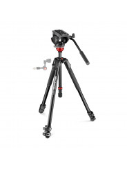 500 Fluid-Videokopf mit flachem Fuß und 190X Video-Alustativ Manfrotto - 
500 Videokopf mit flachem Fuß für mehr