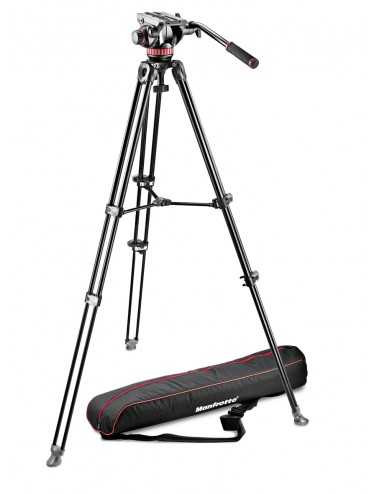 MVT502AM set + 502A head Manfrotto - 
Variable Fluid Drag System on PAN and TILT movements
4kg pre-set counterbalance system on 