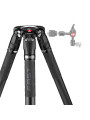 504X Fluid Video Head with 635 Fast Single Carbon Leg Manfrotto - 
Fluid video head with 4-step counterbalance system up to 6.5 