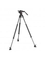 635 Carbon Fast Single Set + 608 Kopf Manfrotto -  1