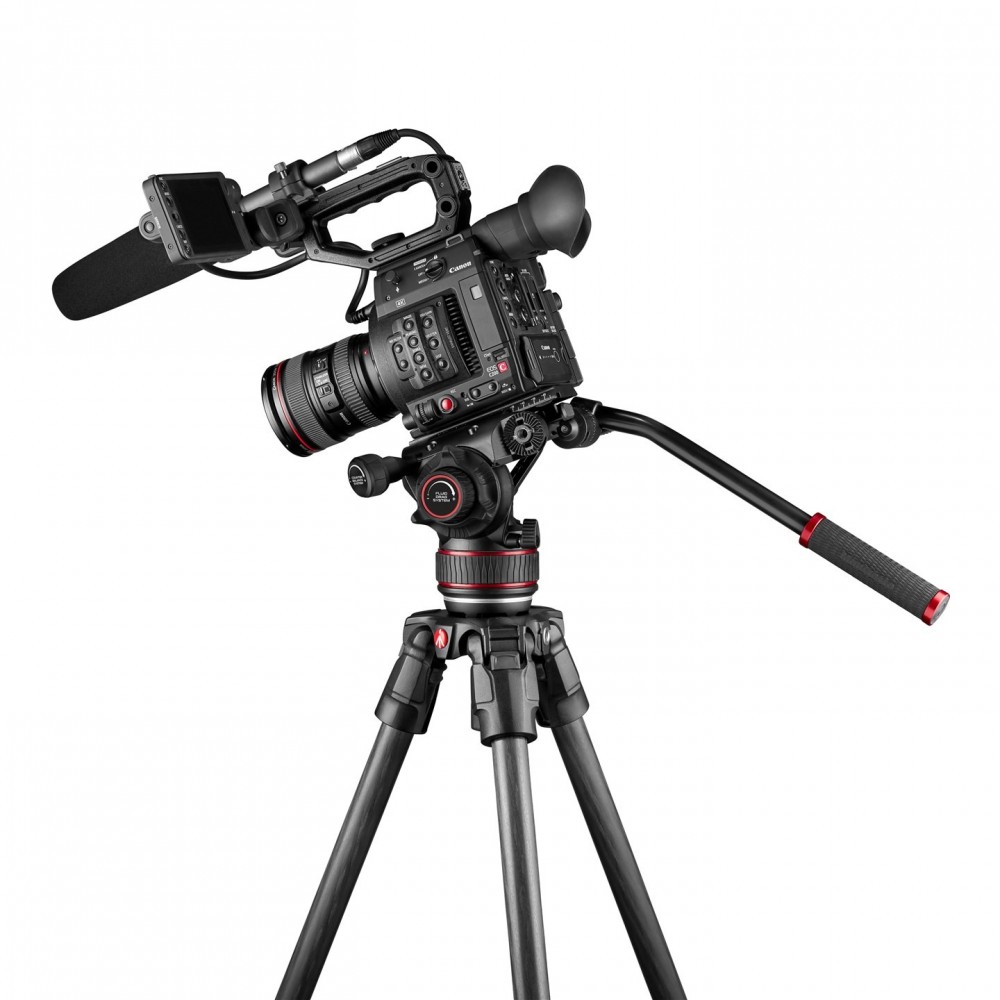 635 Carbon Fast Single set + 608 head Manfrotto - 
Continuous counterbalance from 0 to 8 kgs
Maximum versatility thanks to the f