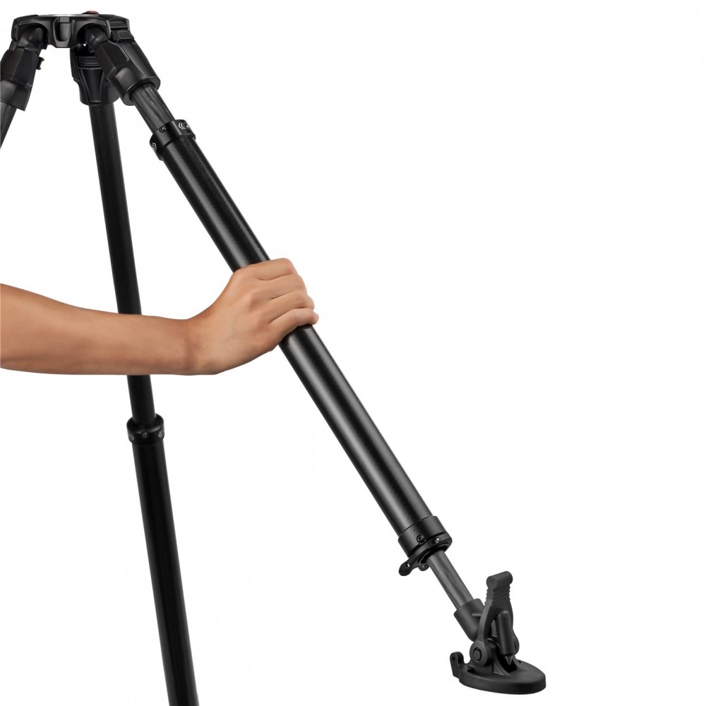 635 Carbon Fast Single set + 608 head Manfrotto - 
Continuous counterbalance from 0 to 8 kgs
Maximum versatility thanks to the f