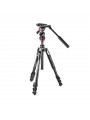 BEFREE Live Lever set black Manfrotto - 
Video tripod kit built for travel performance
QPL Travel lever secures maximum stabilit