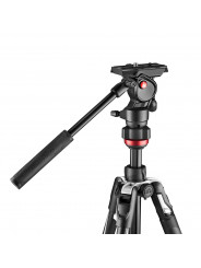 BEFREE Live Lever set black Manfrotto - 
Video tripod kit built for travel performance
QPL Travel lever secures maximum stabilit