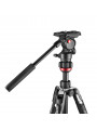 BEFREE Live Lever set black Manfrotto - 
Video tripod kit built for travel performance
QPL Travel lever secures maximum stabilit