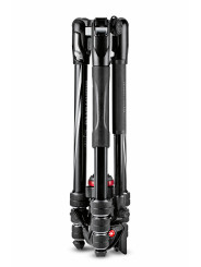 BEFREE Live Twist Set schwarz Manfrotto - Videostativ-Kit für Reiseleistung Neues M-Lock-Drehverschlusssystem für schnelle und s