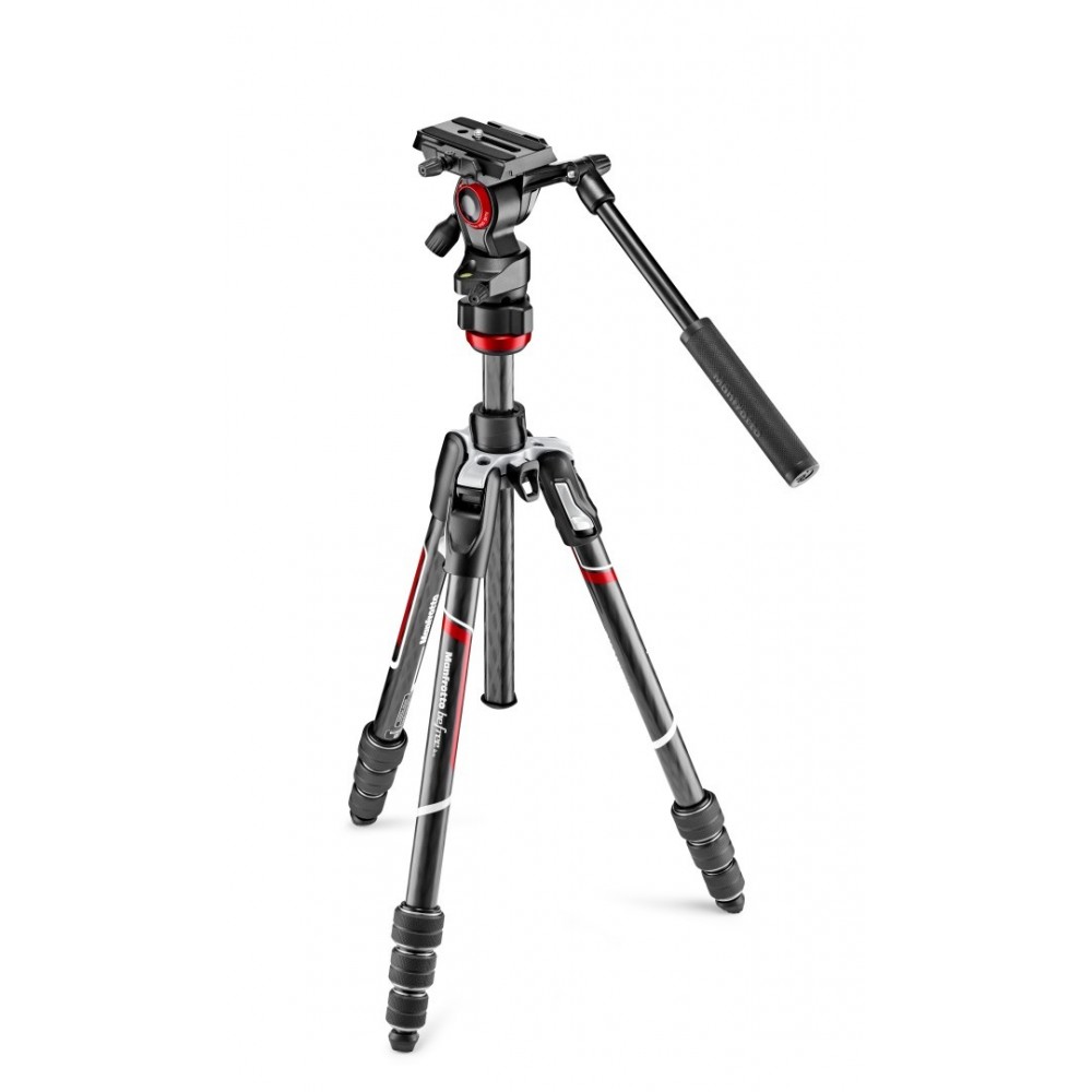 BEFREE Live Twist Carbon kit Manfrotto - 
Lightweight video tripod kit built for travel performance
Superior performance with ma