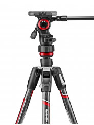 BEFREE Live Twist Carbon kit Manfrotto - 
Lightweight video tripod kit built for travel performance
Superior performance with ma