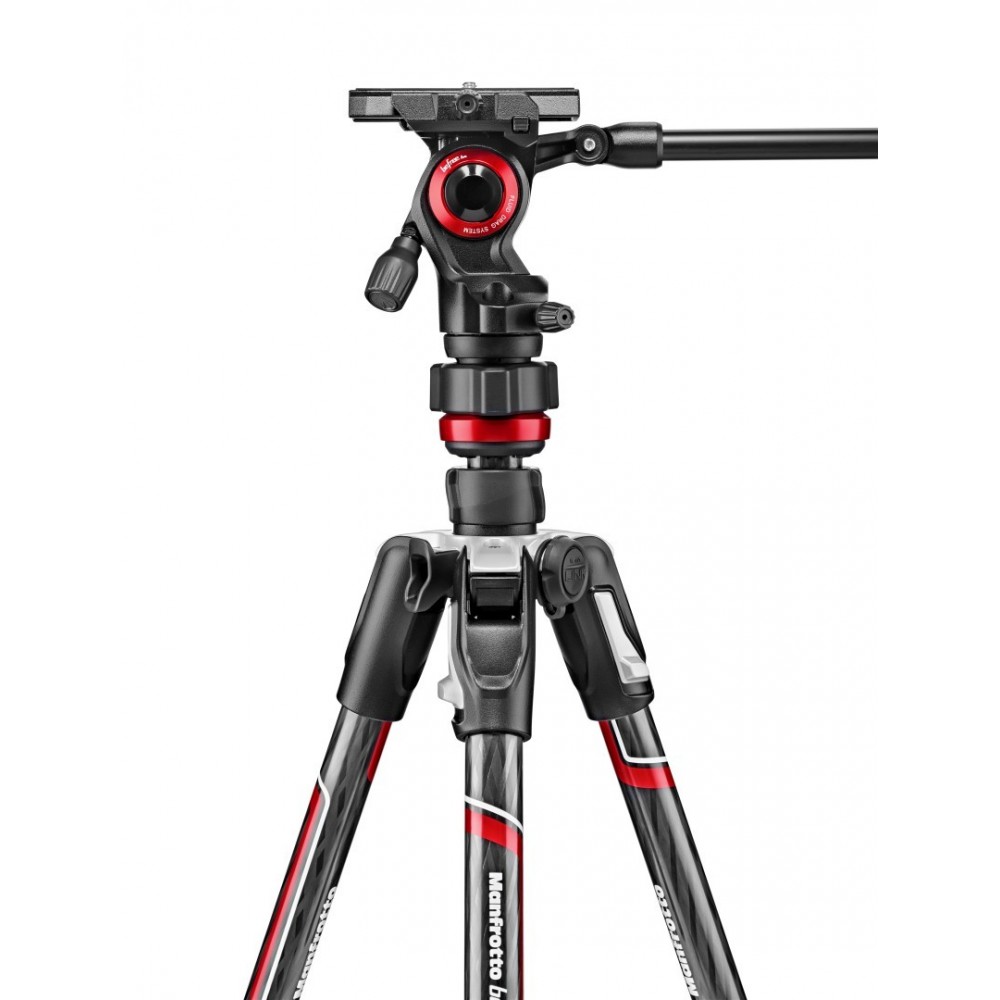 BEFREE Live Twist Carbon kit Manfrotto - 
Lightweight video tripod kit built for travel performance
Superior performance with ma