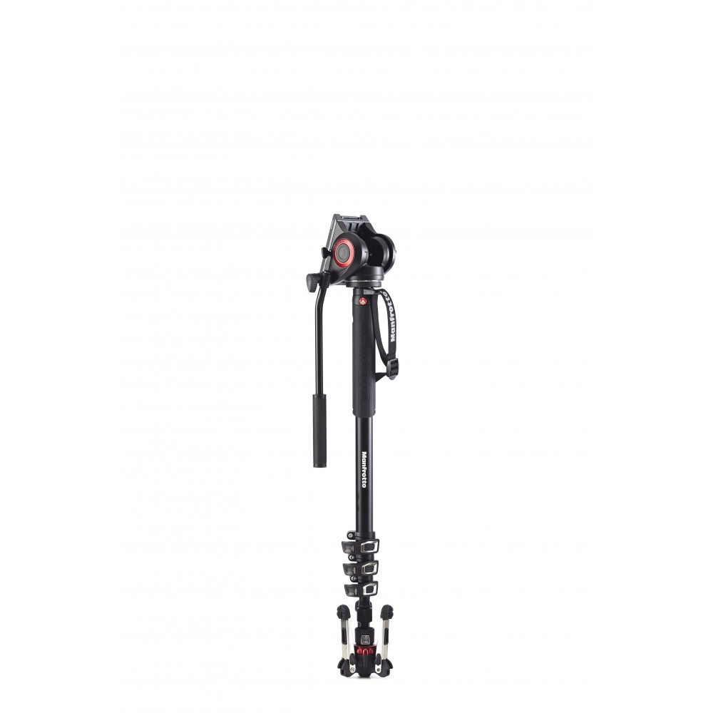 4 section video monopod with video head (500PLONG) Manfrotto -  2