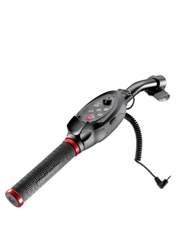 Pan-bar Remote Control, for cameras with LANC Manfrotto - 
Handy remote control for use with Sony and Canon cameras
Connects to 