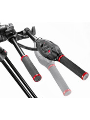 Pan-bar Remote Control, for cameras with LANC Manfrotto - 
Handy remote control for use with Sony and Canon cameras
Connects to 