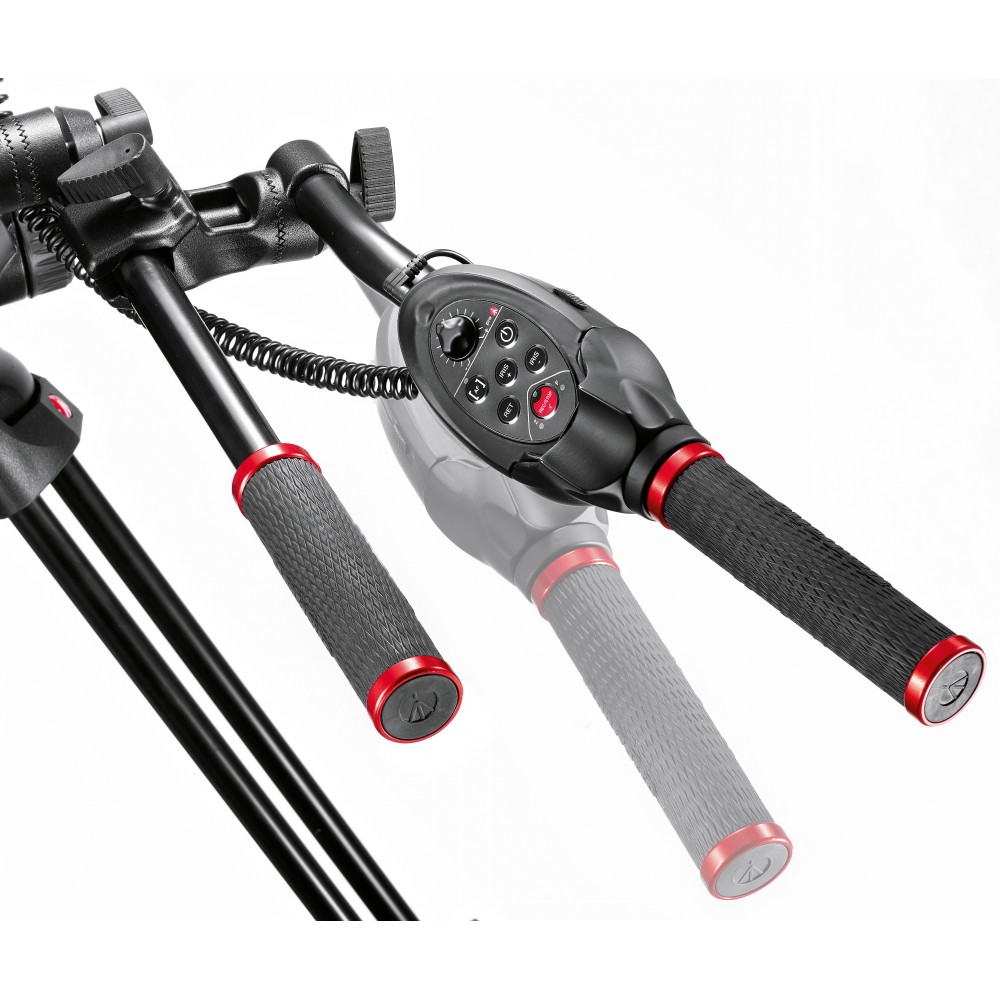 Pan-bar Remote Control, for cameras with LANC Manfrotto - 
Handy remote control for use with Sony and Canon cameras
Connects to 