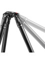 635 Schnelles Einzelstativ Kohlefaser Manfrotto - FAST Twisting Lock: Sicheres Verriegeln mit einer einzigen Geste 75-mm-Halbkug