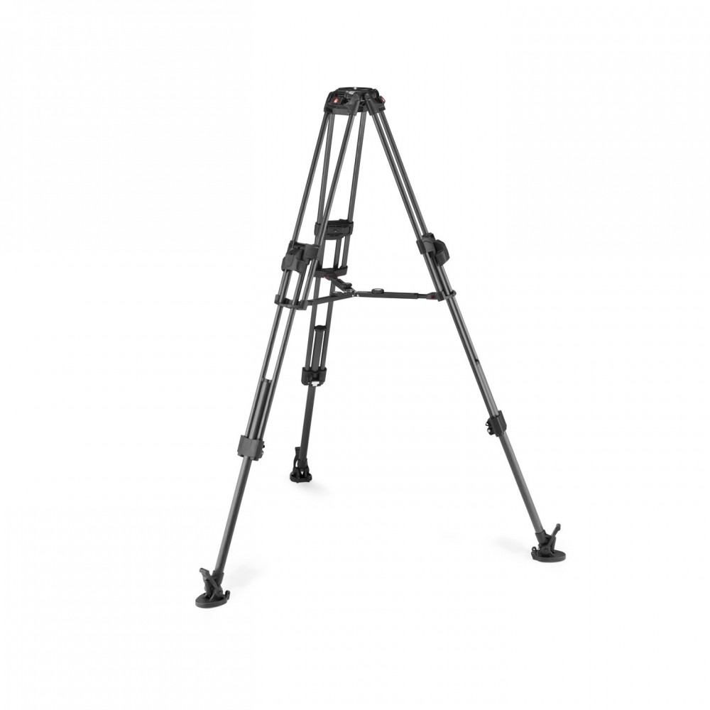 645 Carbon Fast Twin Leg Tripod - Start Wed. Manfrotto - 
FAST Lever Lock: for the most robust support ever
100mm half ball with