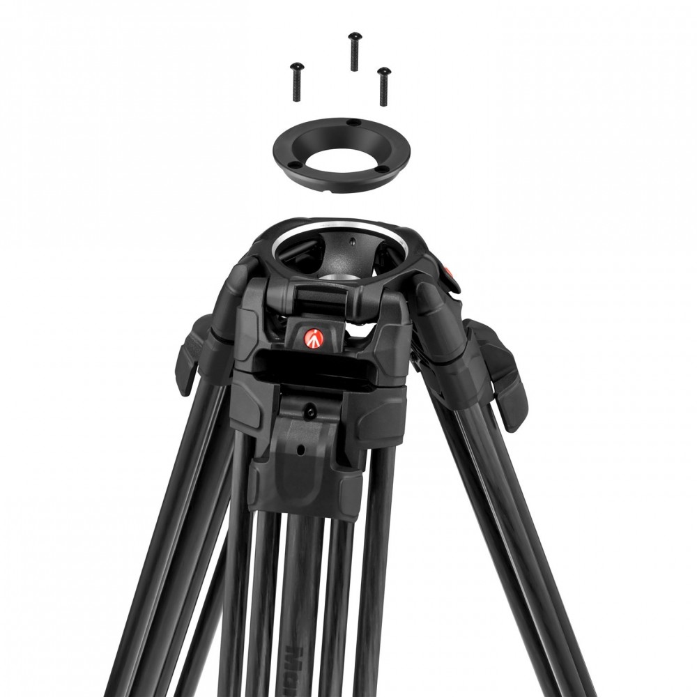 645 Carbon Fast Twin Leg Tripod - Start Wed. Manfrotto - 
FAST Lever Lock: for the most robust support ever
100mm half ball with