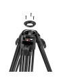 645 Carbon Fast Twin Leg Tripod - Start Wed. Manfrotto - 
FAST Lever Lock: for the most robust support ever
100mm half ball with