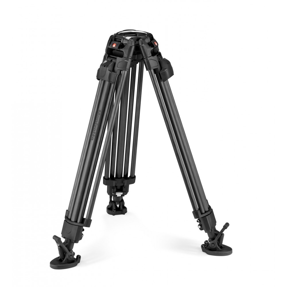 645 Carbon Fast Twin Leg Tripod - Start Wed. Manfrotto - 
FAST Lever Lock: for the most robust support ever
100mm half ball with