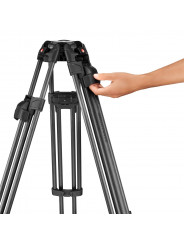 645 Carbon Fast Twin Leg Tripod - Start Wed. Manfrotto - 
FAST Lever Lock: for the most robust support ever
100mm half ball with