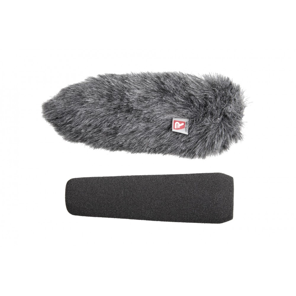 15cm SGM Foam & Windjammer (19/22) Rycote - 
Using both foam and windjammer together provides up to 20dB wind and pop
Excellent 