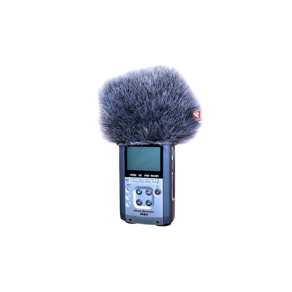 Zoom H4N - Mini Windjammer Rycote - 
Blog, interview or podcast in any weather
Available for over a dozen types of recorder, mon