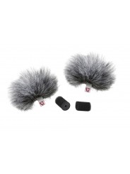 Grey Lavalier Windjammer Pair Rycote -  1