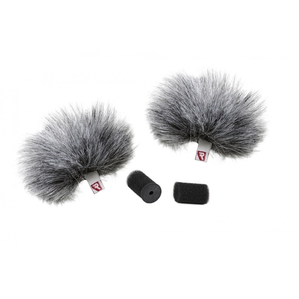 Grey Lavalier Windjammer Pair Rycote -  1