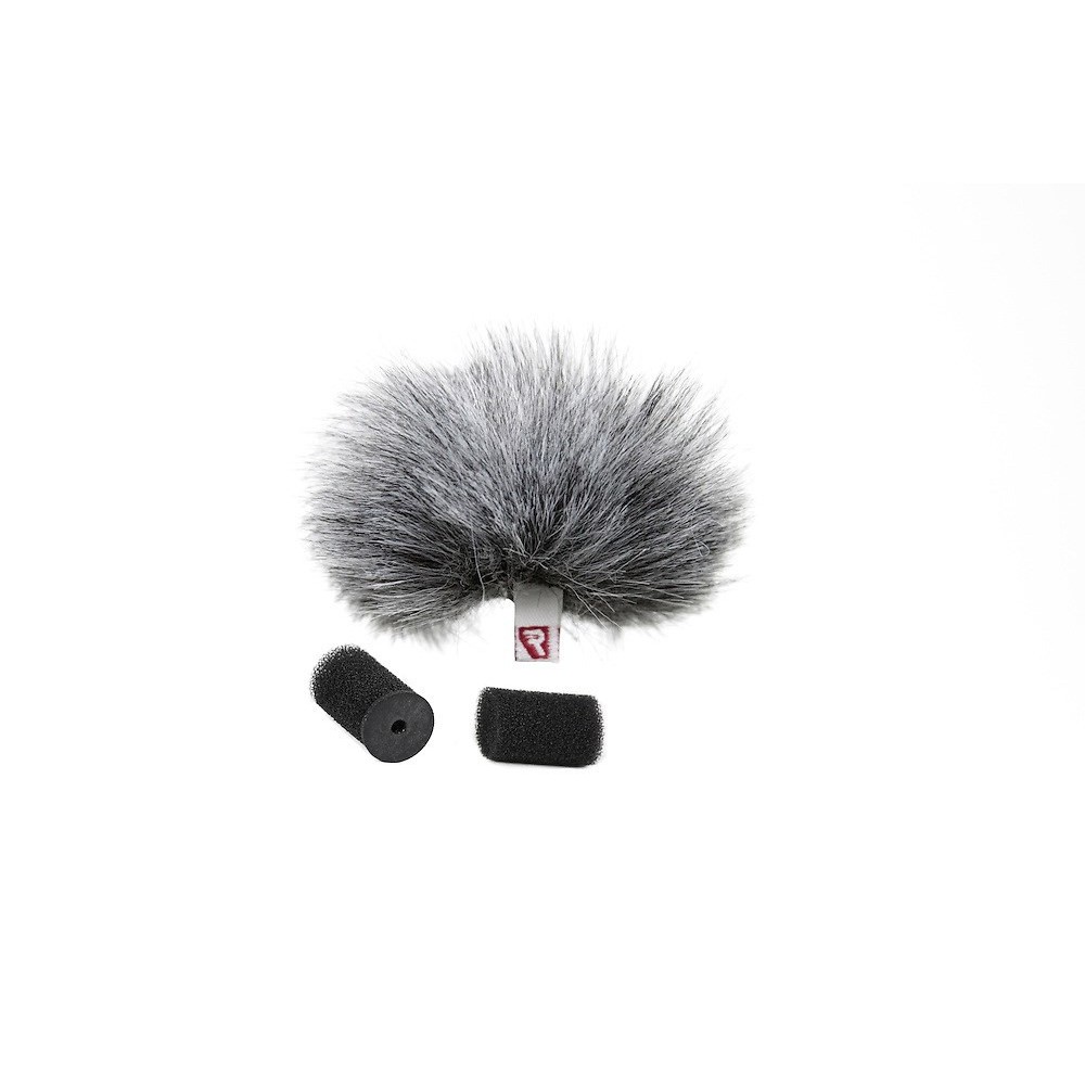 Grey Lavalier Windjammer - single Rycote -  1