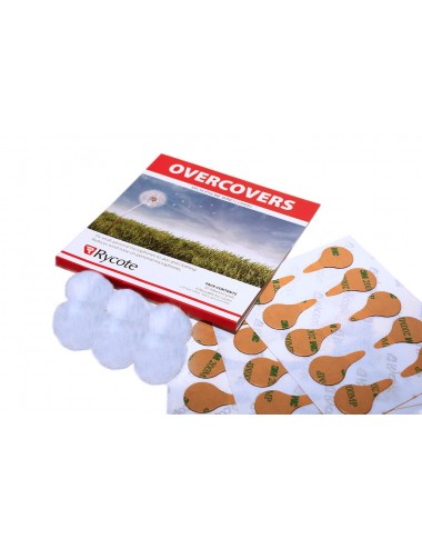 Rycote Abdeckungen, Weiß - 6 Pelze/30 Stickies Rycote - 1