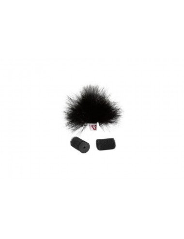Black Ristretto Lavalier Windjammer -single Rycote -  1