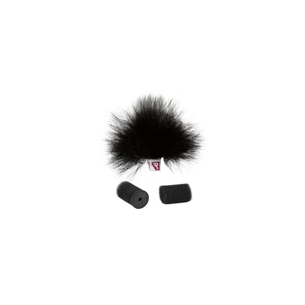 Black Ristretto Lavalier Windjammer -single Rycote -  1