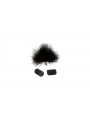 Black Ristretto Lavalier Windjammer -single Rycote -  1