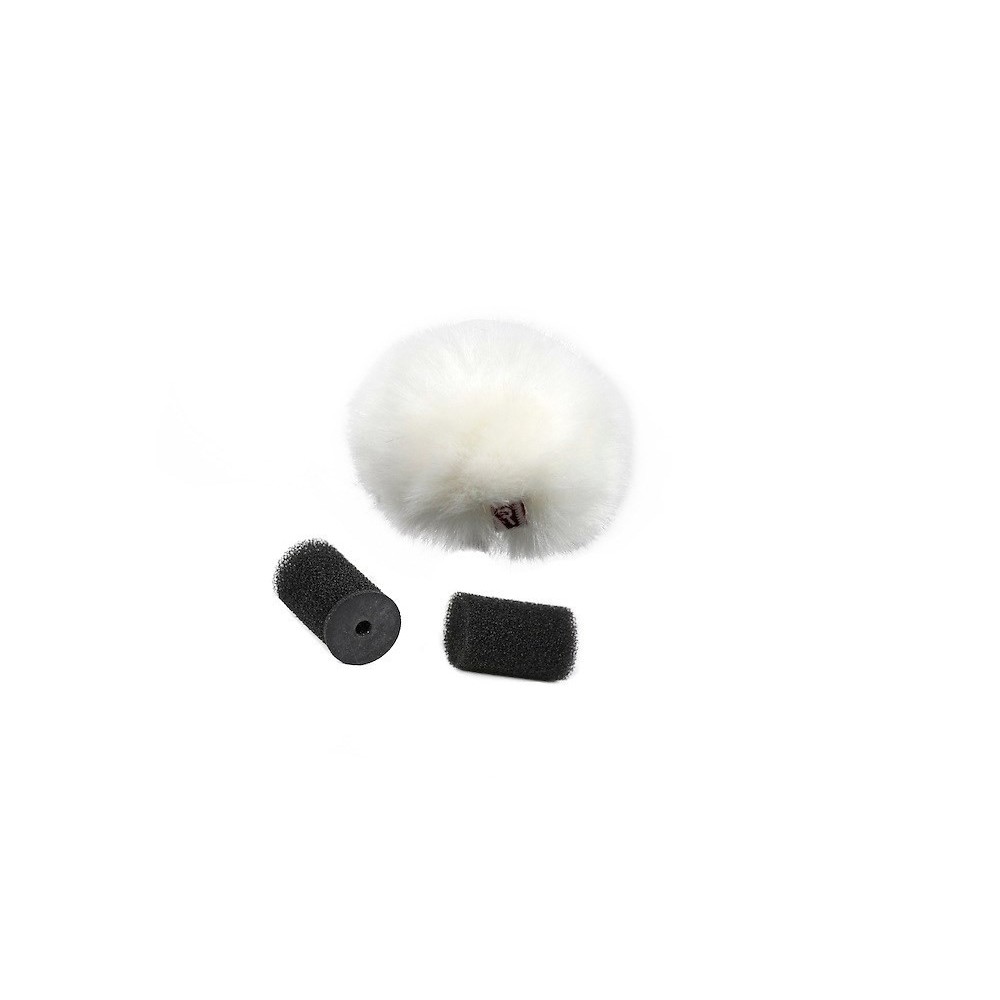 White Ristretto Lavalier Windjammer -single Rycote -  1