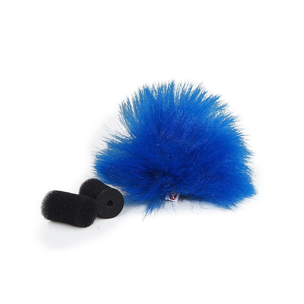 Blue Lavalier Windjammer - single Rycote -  1